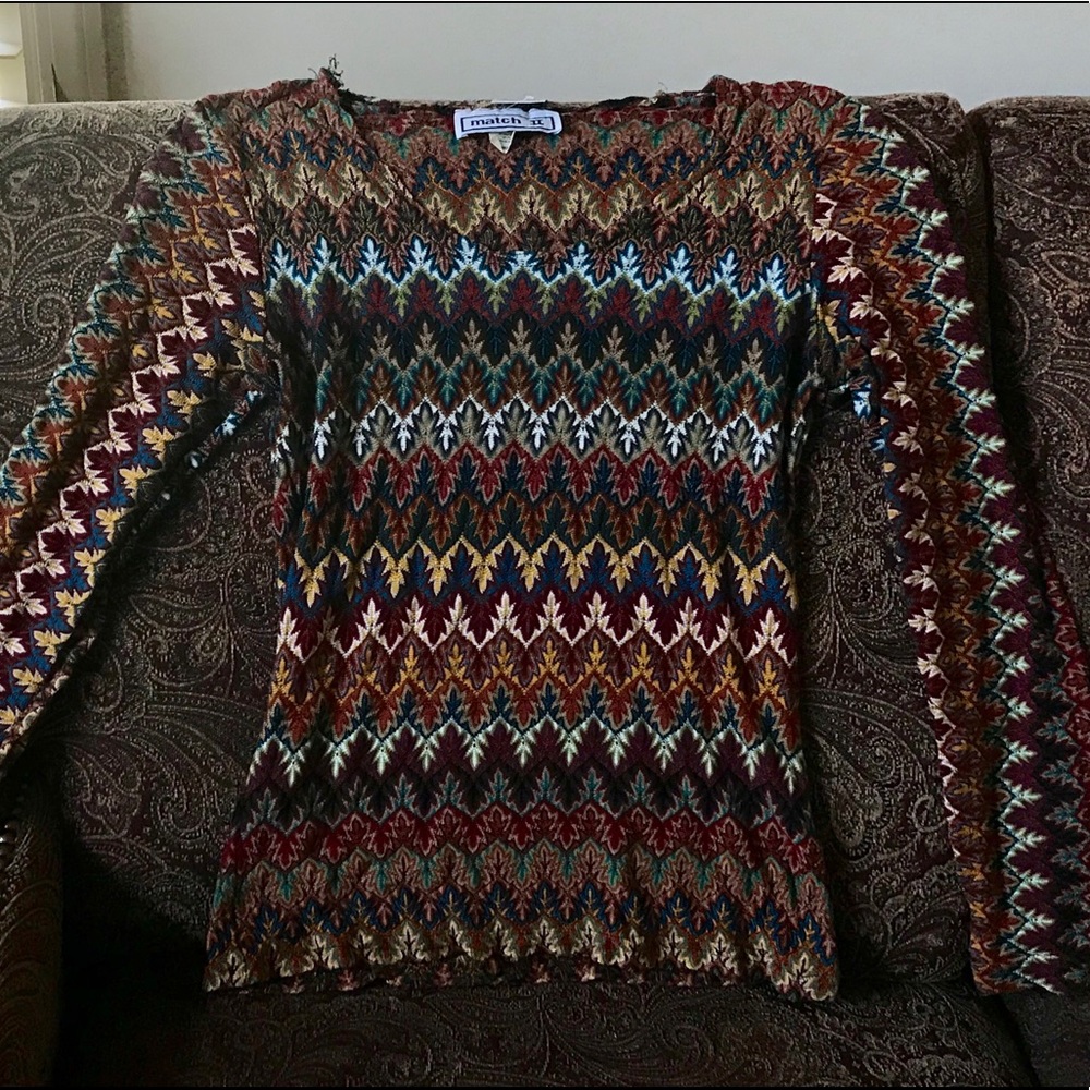 VINTAGE ‘MATCH II’ Blouse